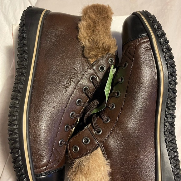 Rieker leather fur-lined short boots CORDULA - Picture 14 of 16